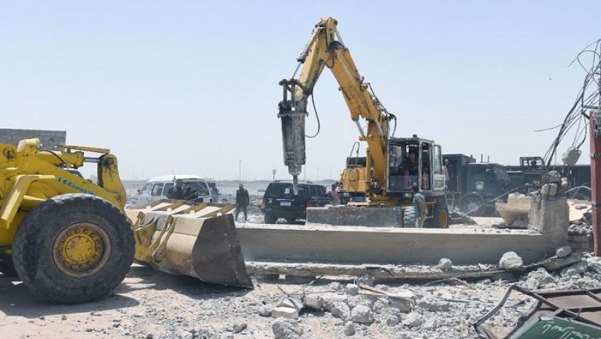 صور| الإسكندرية تسترد مليون متر مربع من أراضي الدولة