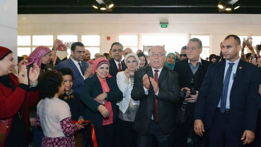 بالصور|  النمنم يكرم أمهات الشهداء بمسابقة الفن التشكيلي