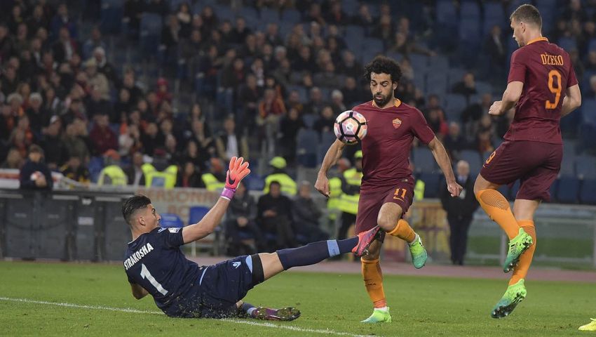 محمد صلاح على رأس قائمة روما استعدادًا لموقعة يوفنتوس