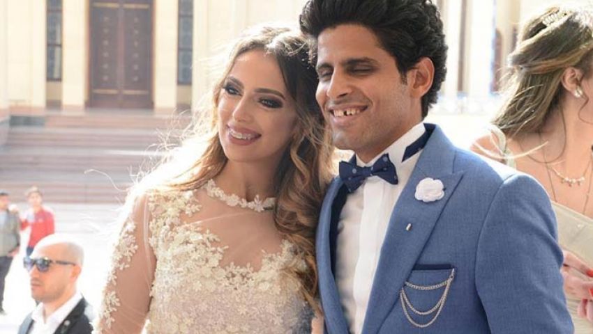 صورة.. أول تعليق من حمدي المرغني بعد عقد قرانه على إسراء عبدالفتاح