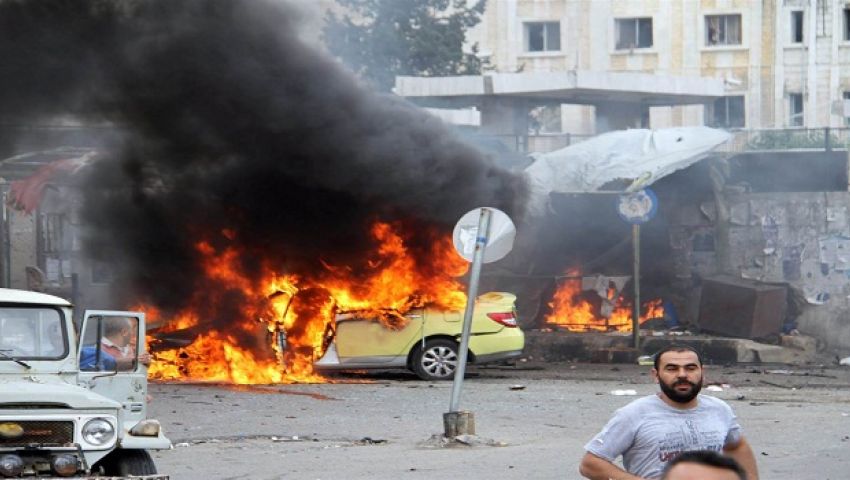 تفجير 5 عبوات ناسفة على طريق دمشق - السويداء