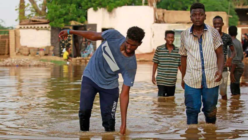 سيول السودان.. غول يلتهم البشر والأرض والحجر (فيديو)