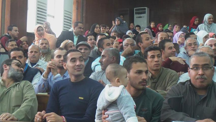 بالصور| السماح لأهالي متهمي «مقتل النائب العام» بحضور المحاكمة