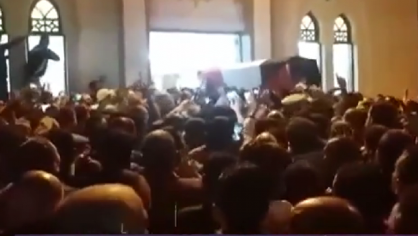شاهد.. تشييع جثمان الرائد عماد الركايبي بالبحيرة
