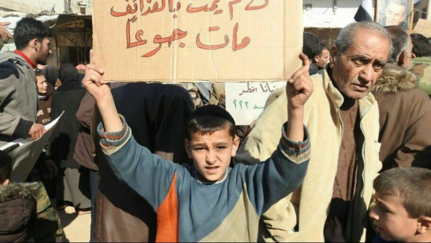 فيديو| مساعدات إنسانية تصل إدلب..عاصمة المهجرين تتألم من الجوع