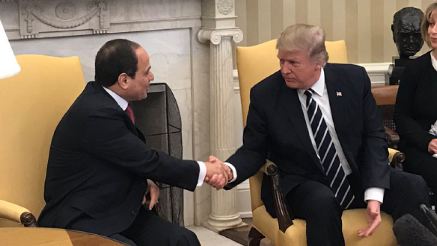 السيسي يلتقي ترامب بالرياض