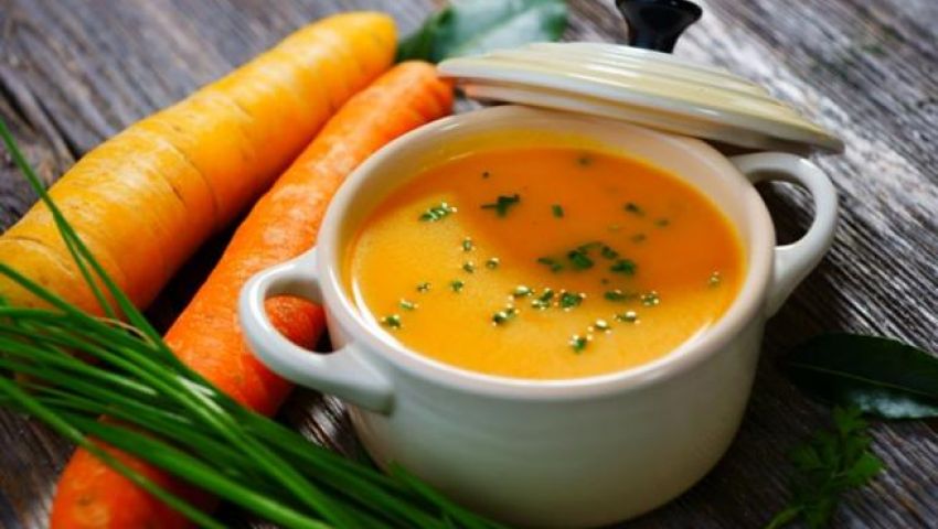 شوربة الجزر والزنجبيل .. في 3 خطوات