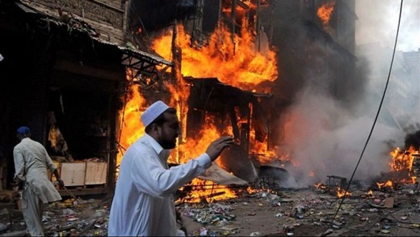 25 قتيلاً بانفجار في مزار جنوب غرب باكستان