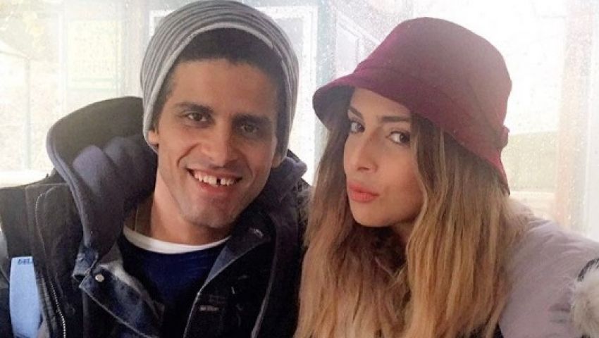 صورة.. إسراء عبدالفتاح توجه رسالة رومانسية لحمدي الميرغني بعد خطوبتهما