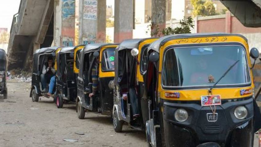 ضبط 26  توك توك فى حملة مكبرة بالاسكندرية‎