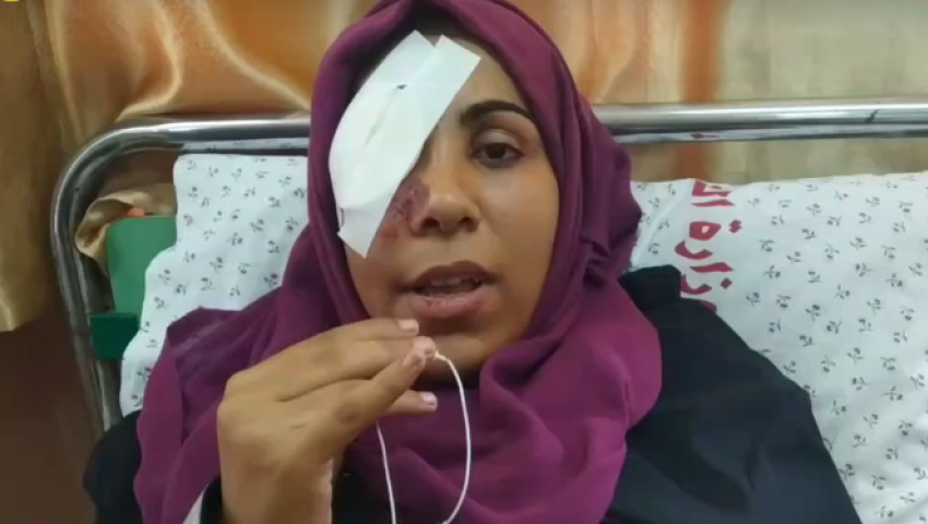 مي أبو رويضة.. شجاعة فلسطينية فقدت عينها برصاص الاحتلال