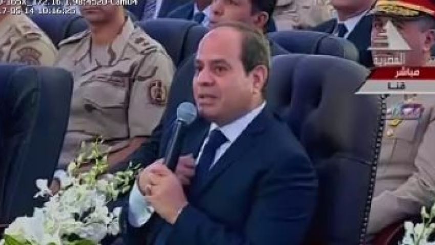 السيسي يوجه بمنح ألف فدان ﻷهالي المراشدة
