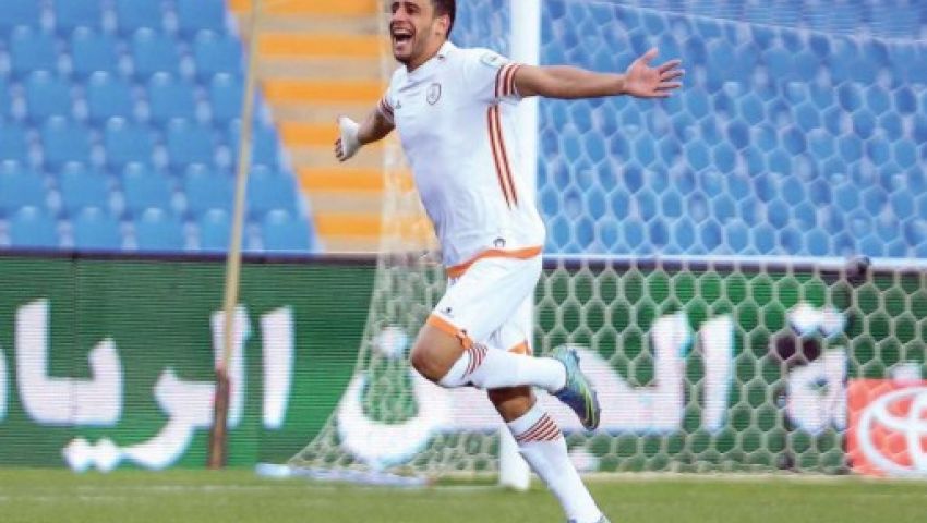 بن يطو يسجل الهدف الأول للشباب في شباك اتحاد جدة