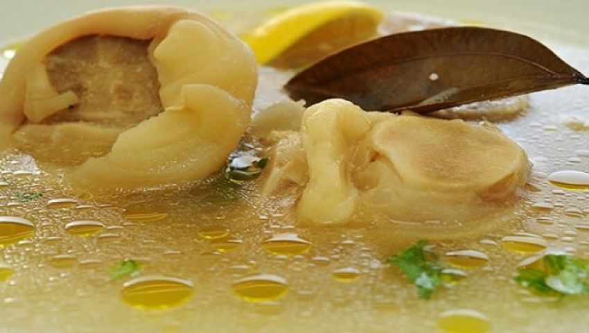 طريقة عمل شوربة الكوارع