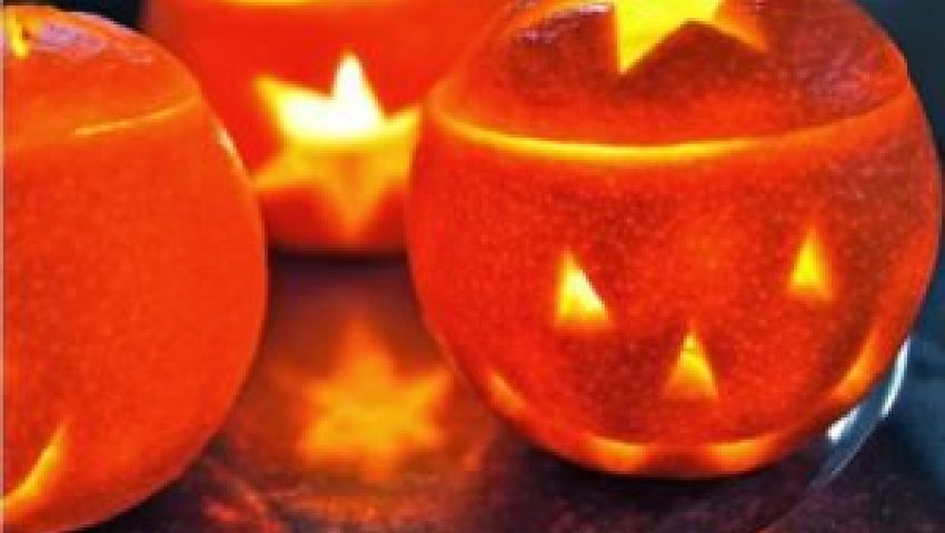 اصنعي شمعة البرتقال بيدك في المنزل