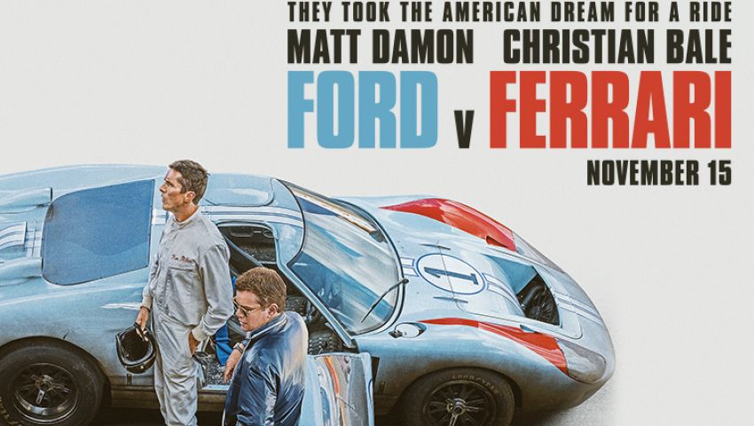 شباك التذاكر.. «Ford v Ferrari» سباق السيارات يتصدر بـ 31 مليون دولار