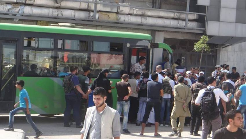 سوريا.. انتهاء تهجير الدفعة الثالثة من أهالي حي الوعر