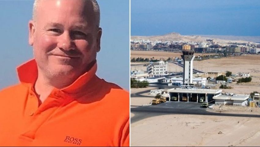 بالفيديو| بتهمة التحرش.. ضبط سائح بريطاني في مطار الغردقة