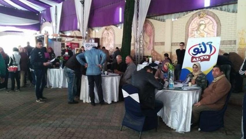 بالصور| انطلاق فعاليات المنتدى التوظيفي الأول بنادي الصيد بالمحلة