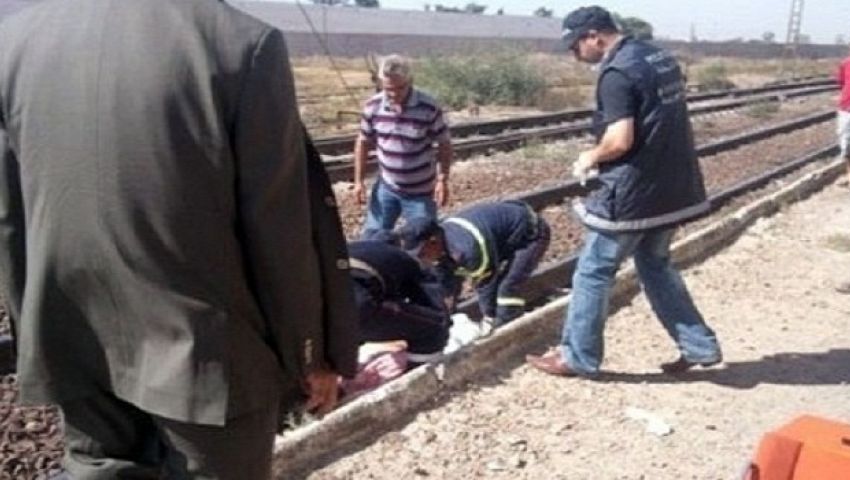 قطار يدهس عجوزًا أثناء عبوره القضبان بالمنيا