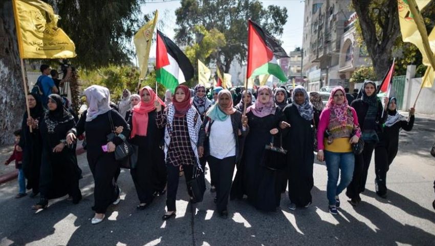 مسيرة في غزة إحياءً لـيوم الأسير الفلسطيني