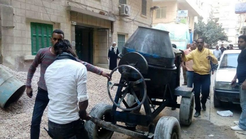 الإسكندرية.. حملة إزالة مكبرة في حي شرق