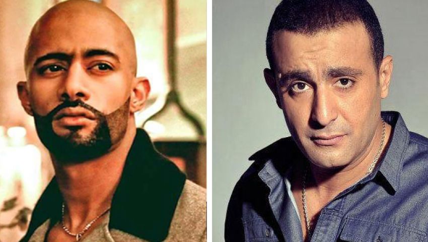 صورة.. أحمد السقا يتابع الحصان الأسود مع محمد رمضان