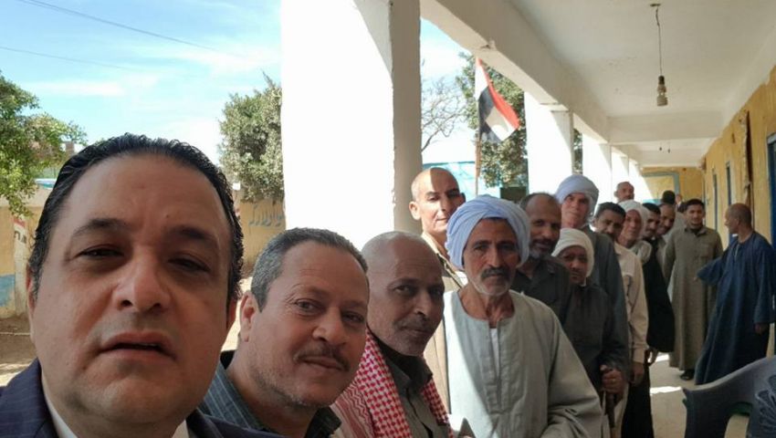 النواب يصوتون  في رئاسيات 2018 .. وعابد يلتقط  سيلفي «الانتخابات»