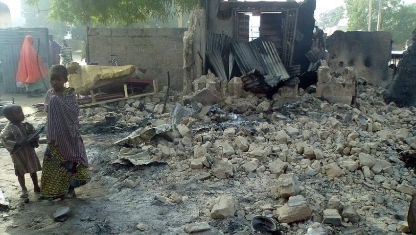 بوكو حرام تدمر قرية شمال شرق نيجيريا