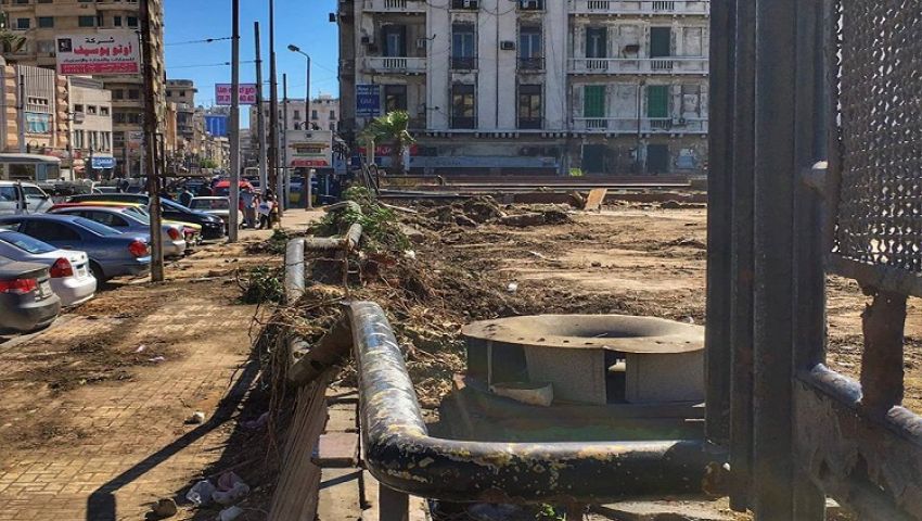 حي وسط الإسكندرية:  الانتهاء من تطوير  جراج حديقة الخالدين  خلال 6 أشهر