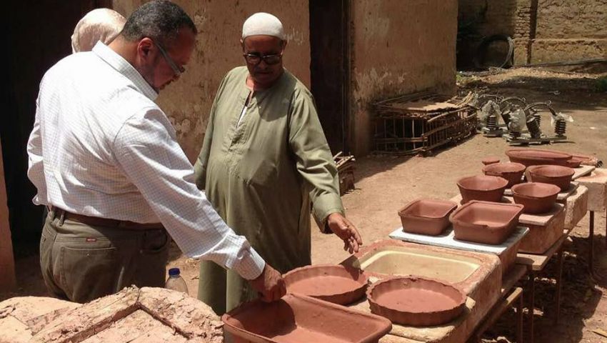 الحرف اليدوية: تطوير مصنع جراجوس للفخار ودخوله مرحله الانتاج العام المقبل