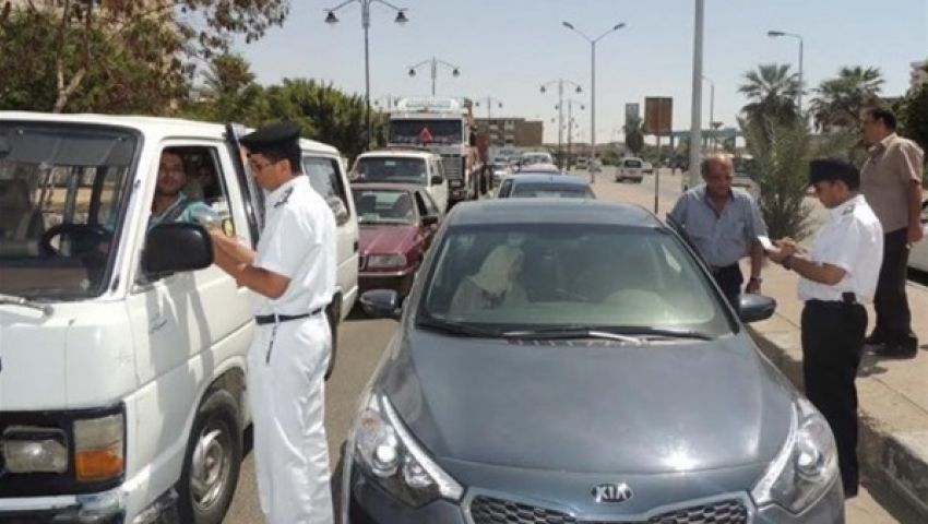 الغربية.. ‎1432 مخالفة مرورية وتحصيل 49 ألف جنيه غرامات فورية