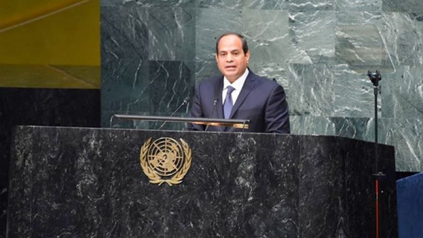 نواب: السيسي  وضع خارطة طريق لمواجهة أزمات دول العالم