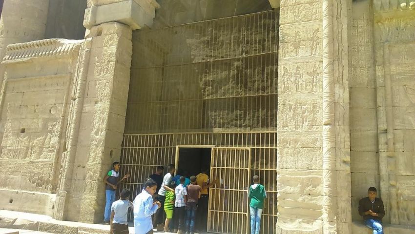 معبد دندر يستقبل 500 سائح خلال أسبوع