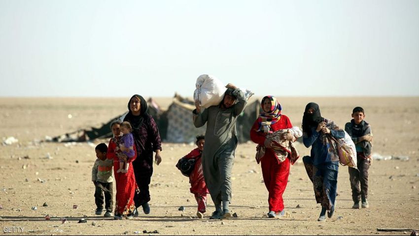 تقارير: ارتفاع قياسي في عدد النازحين من الموصل
