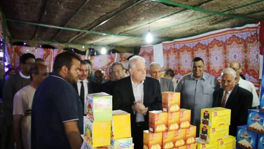 بالصور| فوده يفتتح معرض  أهلا رمضان  بشرم الشيخ