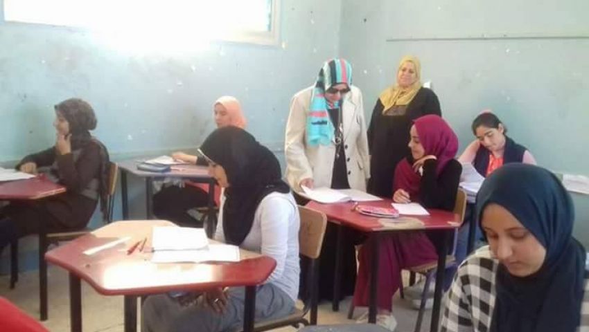 8139 طالبًا يؤدون امتحانات الإعدادية في أو أيامها بشمال سيناء