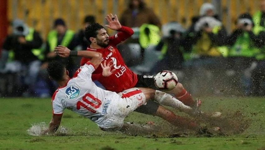 فيديو| أرضية برج العرب تقرب القطبين من أزمة أفريقية