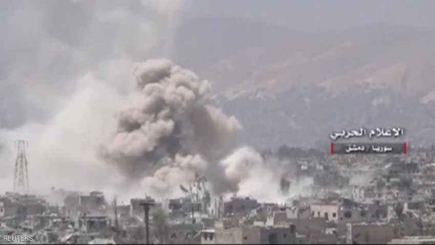 خروج نحو ألفين من المعارضة من حي القابون في دمشق