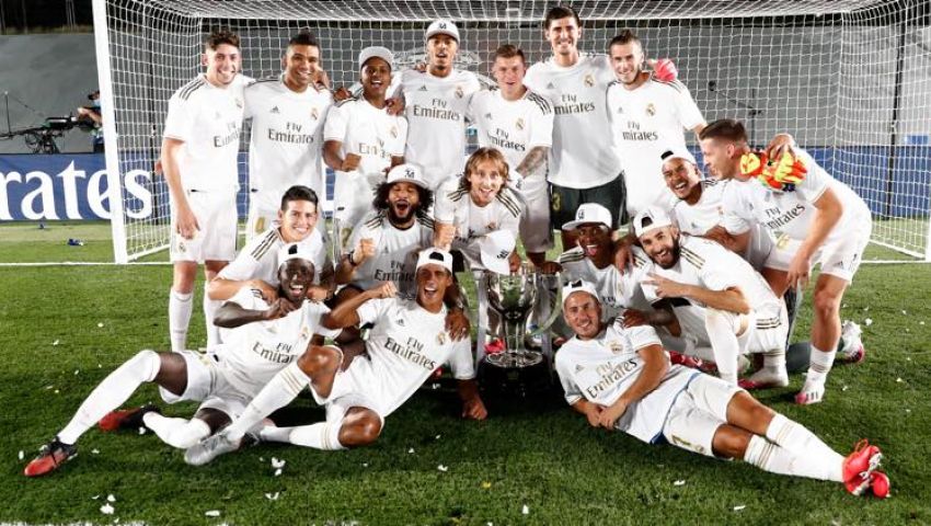 كيف تفاعل يوسف الشريف وهنيدي مع فوز ريال مدريد بالدوري؟