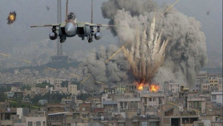 استشهاد فلسطينيين وإصابة 5 آخرين فى غارة  إسرائيلى