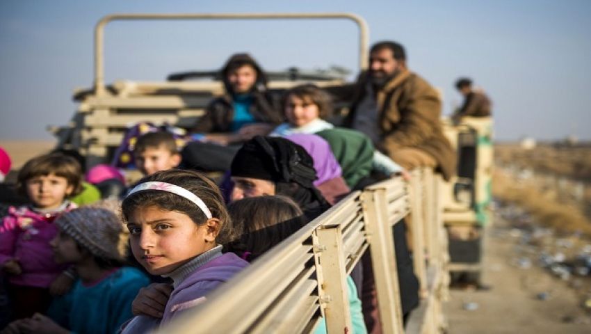 إجلاء 600 مدني من الجانب الغربي للموصل شمالي العراق