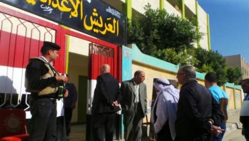 إغلاق الطرق المحيطة ومنع السير| لجان الانتخابات بشمال سيناء في عُهدة الأمن