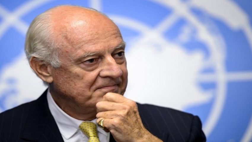 سوريا.. دي ميستورا يعقد مباحثات منفصلة مع النظام والمعارضة حول الدستور