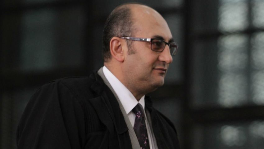 خالد علي يصل  لمقر نيابة الدقي لاستكمال التحقيق معه